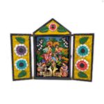 retablo navideño alto relieve